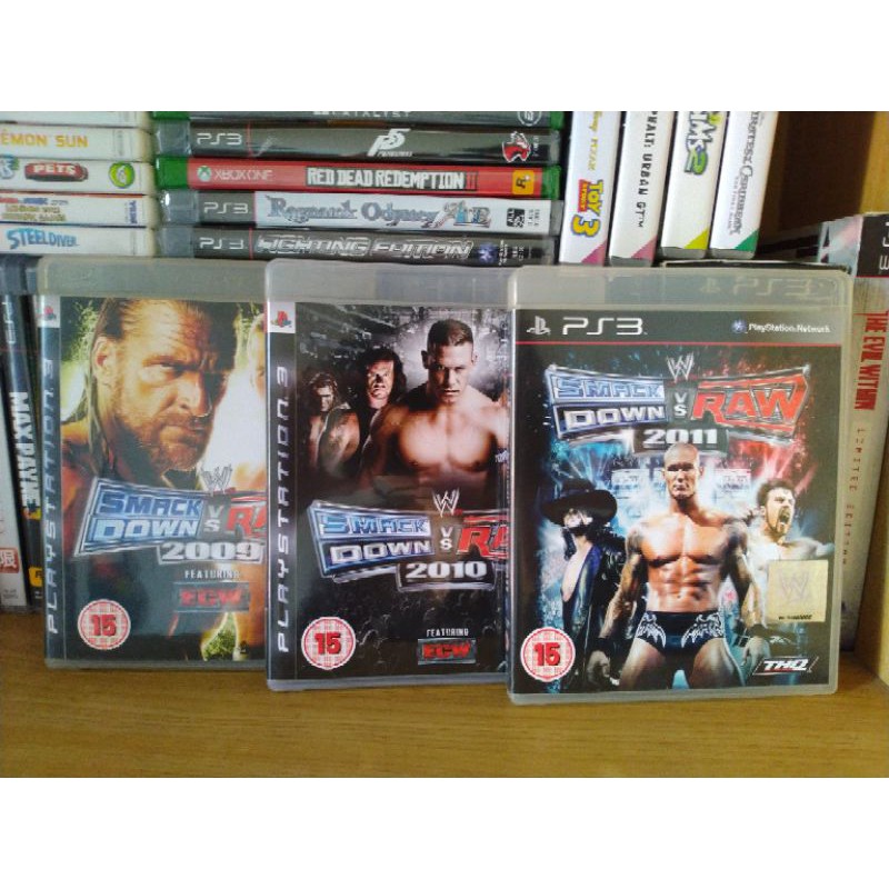 Wwe Smackdown Vs Raw 09 10 11 Ps3 Shopee Malaysia