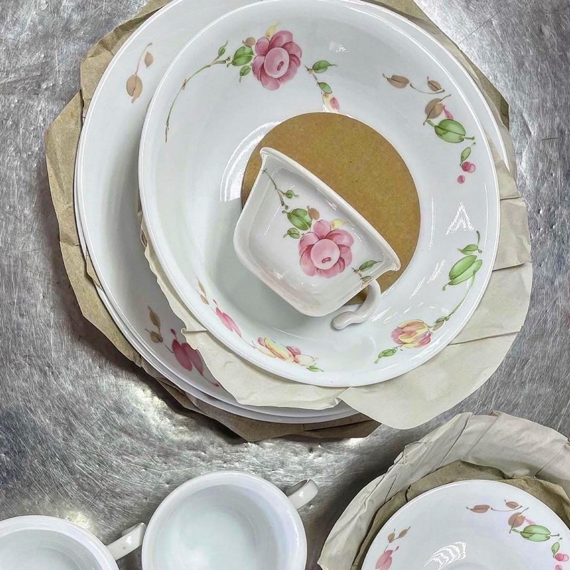 ONLY RM699 DINNER SET CORELLE 20pcs/ corelle country rose / corelle