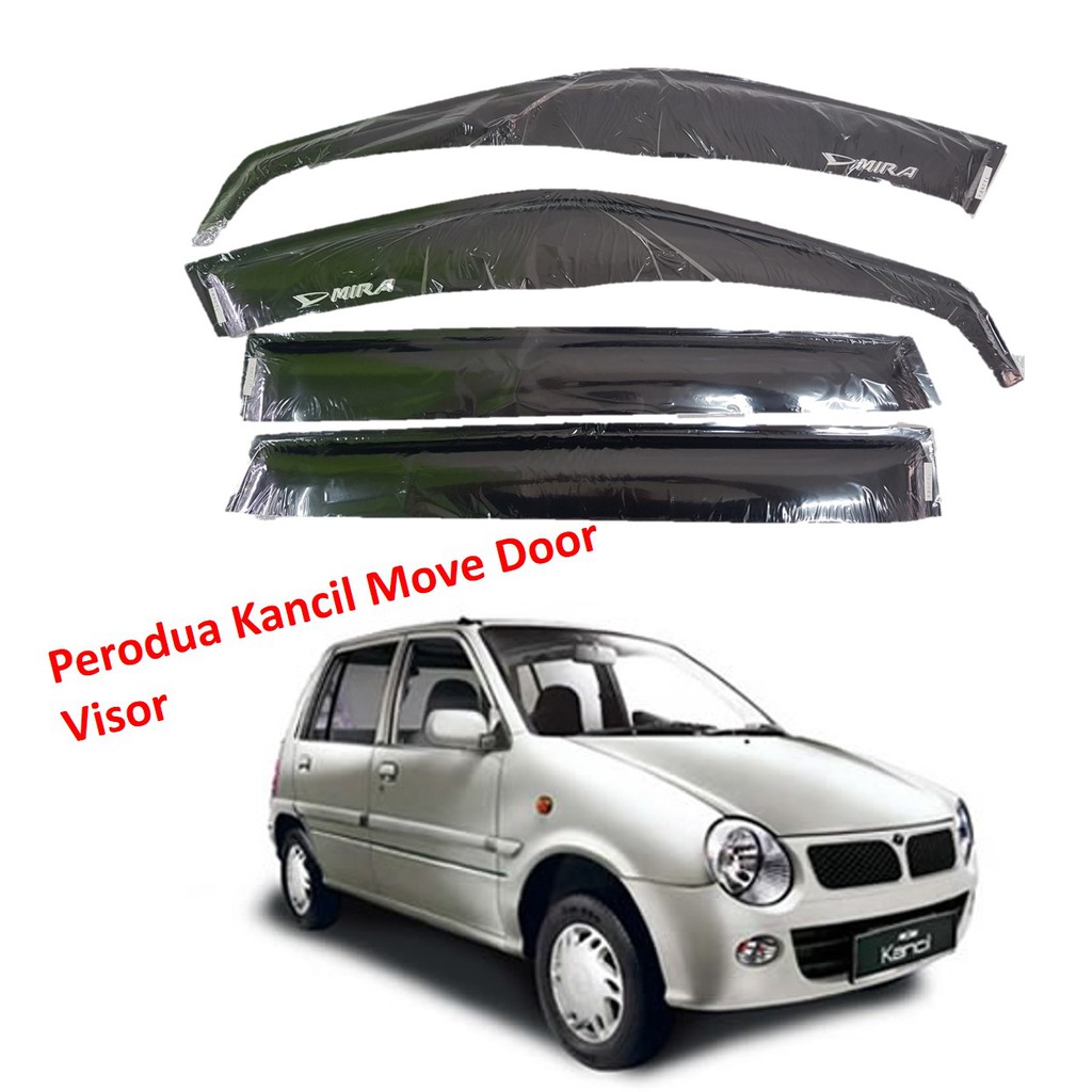 10cm Perodua Kancil Move Door Visor ( Belakang Full punya 