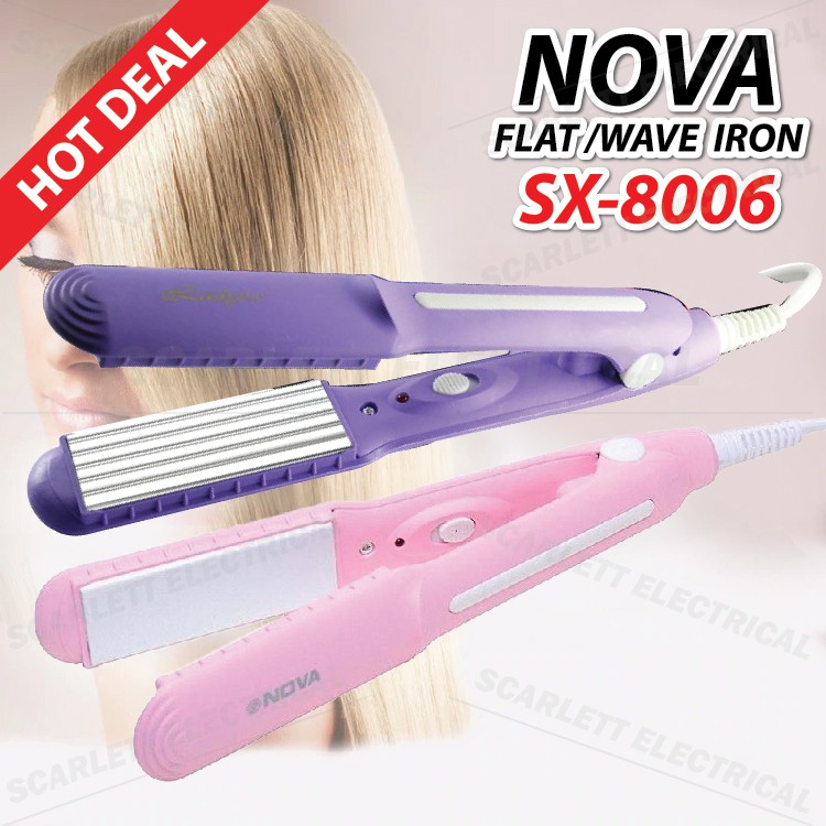 nova hair straightener sx 8006