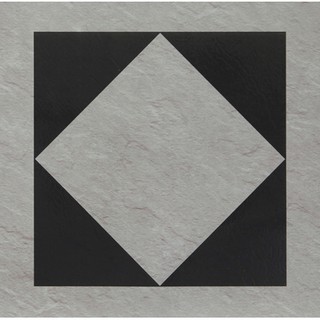 maxima100pcs Mozek lantai / Vinyl Flooring Tile Hitam SQ ATas corak