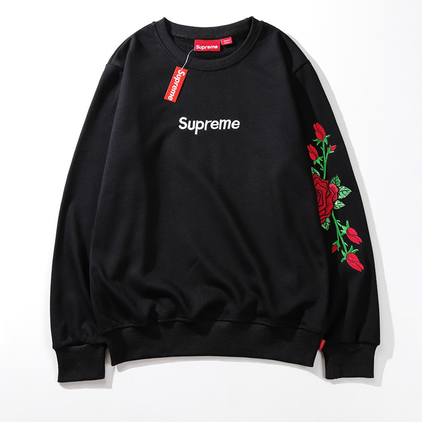 supreme rose hoodie