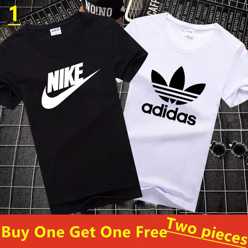 t shirt nike adidas