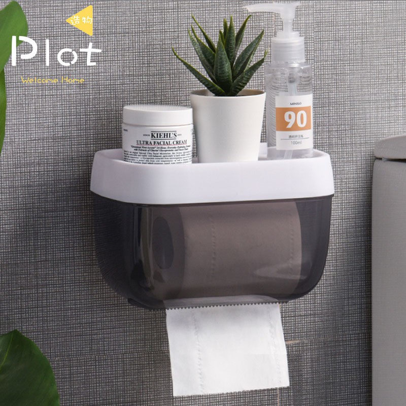 Storage Box๑ To Break The Floor Toilet Tissue Box From