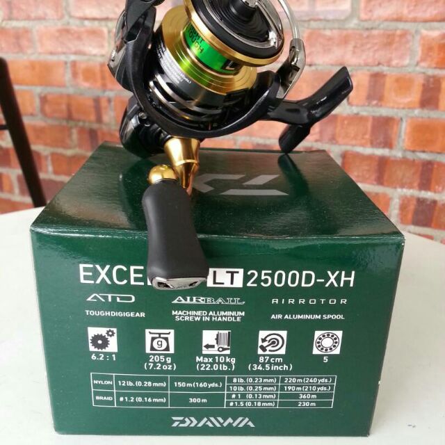 daiwa exceler lt 2500