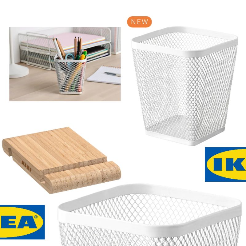IKEA BERGENES DRONJONS Pen Cup Desk Organizer Organiser Table Holder Phone Tablet Home Furniture Study Office | Shopee Malaysia