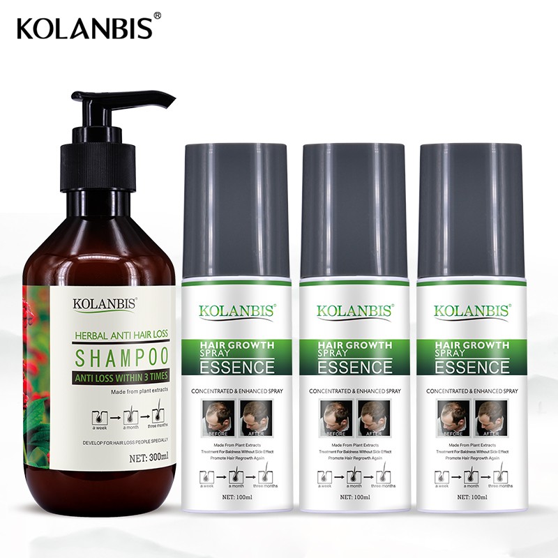 Ginseng Tonic Hair Spray Hair Growth Shampoo Reduce Hair Fall