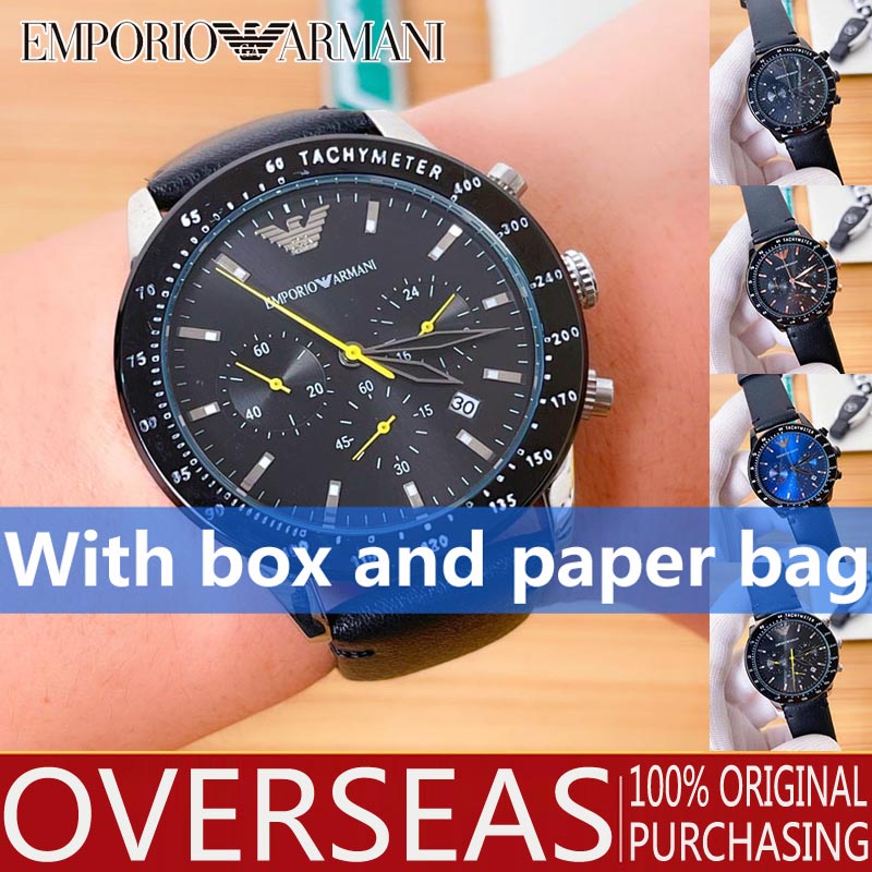 [Original] Emporio Armani classic business men's watch multifunctional