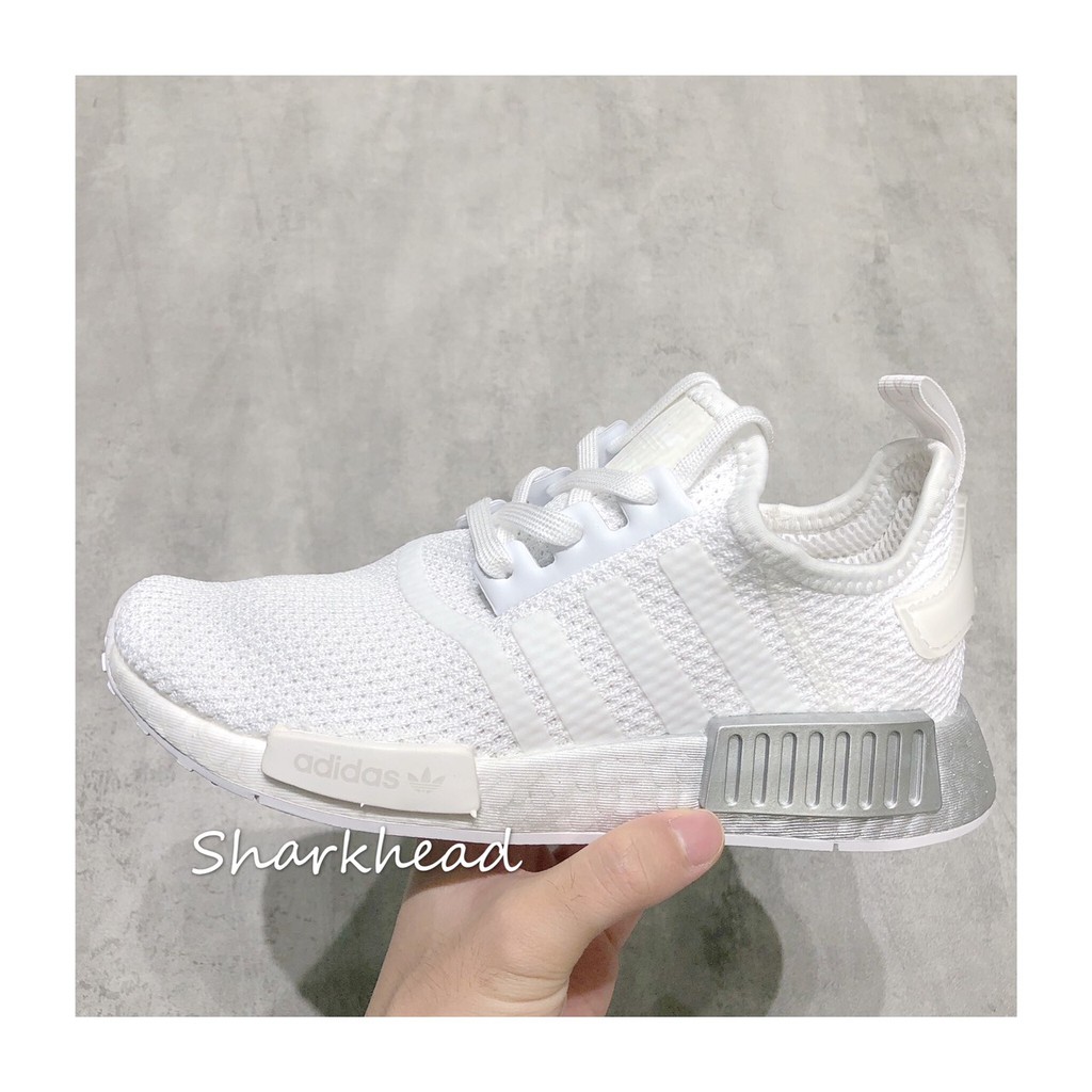 adidas nmd gray and pink