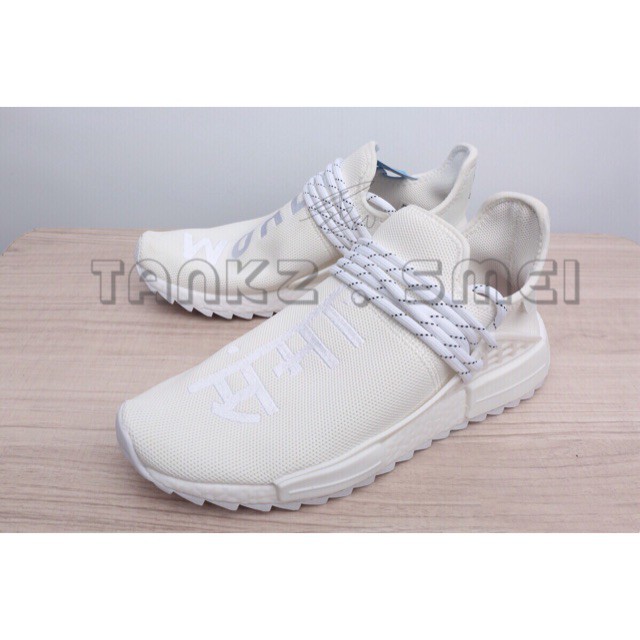human race nmd white