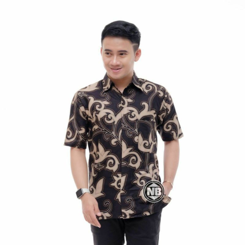 Buy Batik Shirt Men / HEM BATIK Men / MODERN BATIK Clothes Men II 