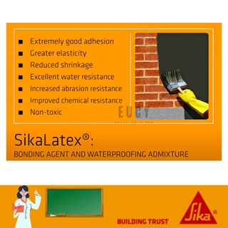 SIKA LATEX 118 (18L) SUSU Pelekat /Water Resistant Polymer Bonding ...