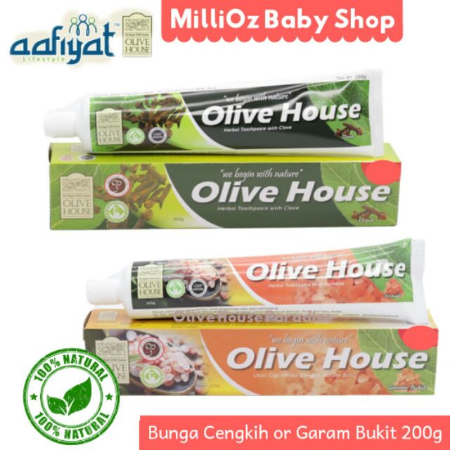 Ubat Gigi Garam Bukit Olive House - Ajaran y