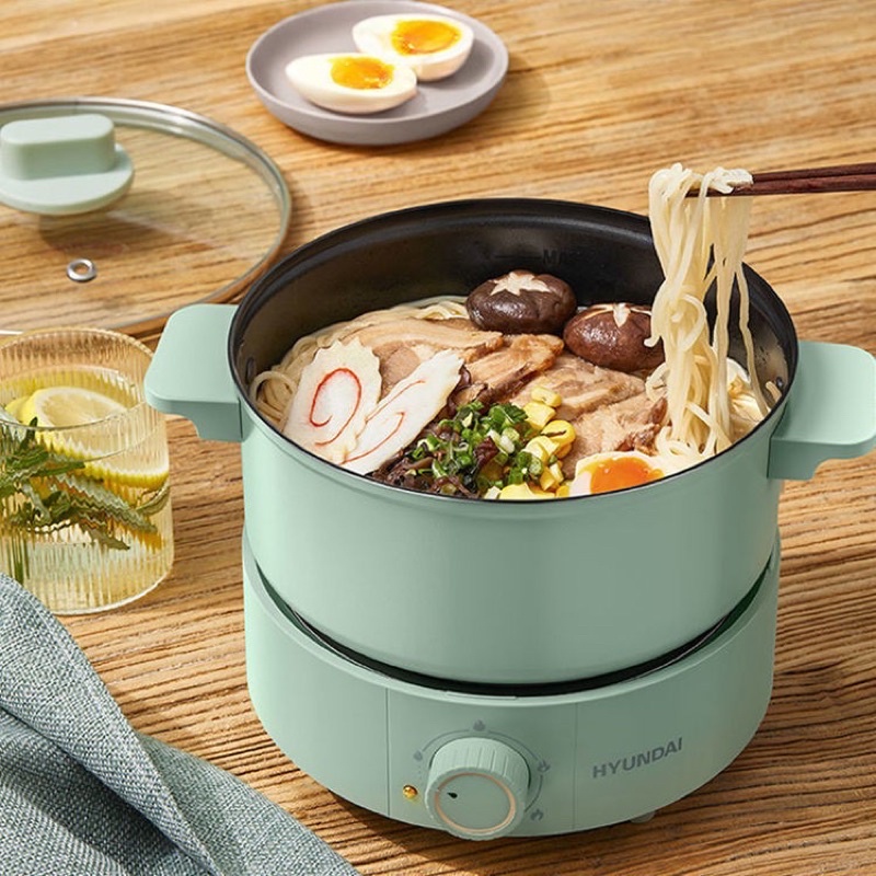 Korea modern split electric hot pot and more Functional household non-stick cooking skillet for frying pot