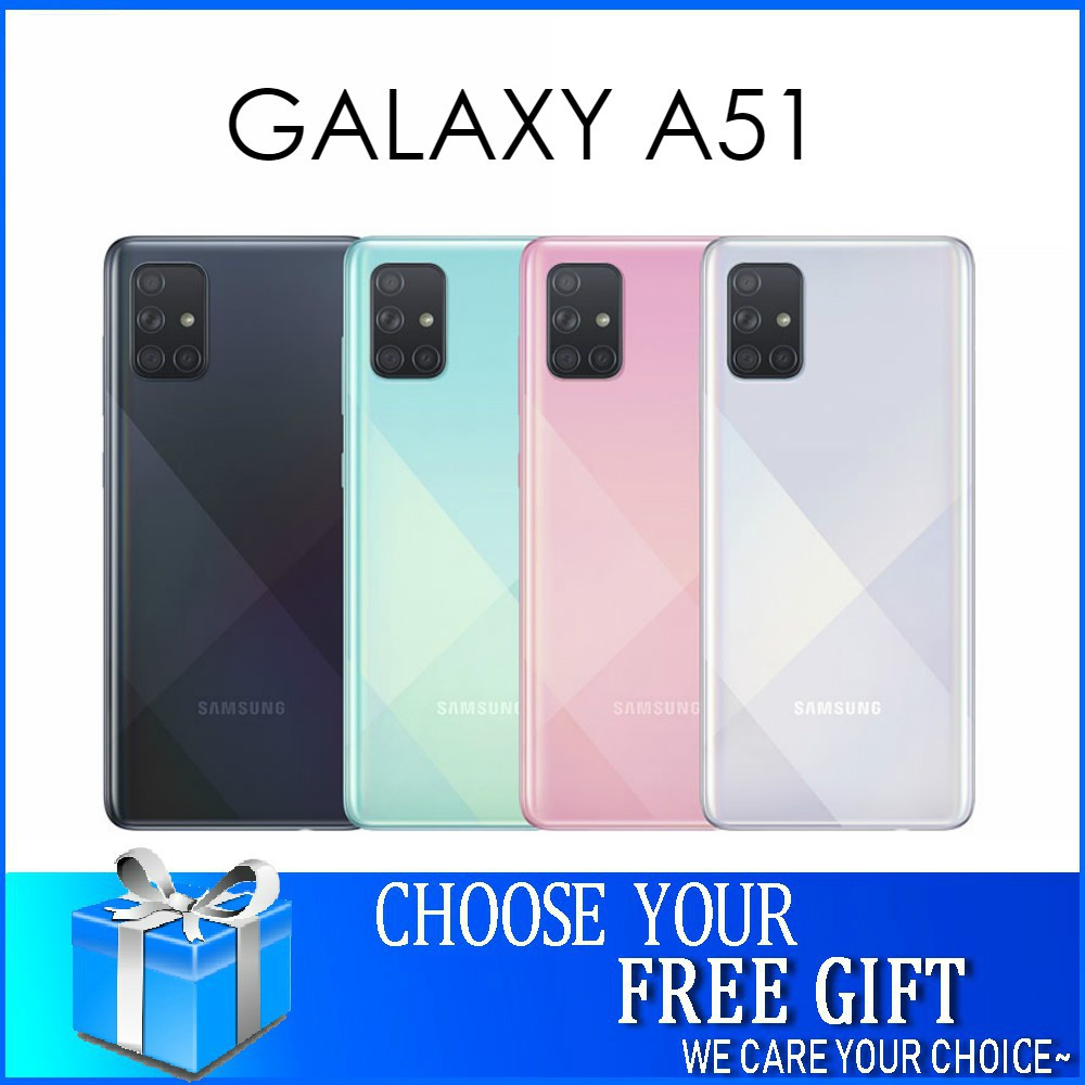 Samsung Galaxy A51 8gb Ram 128gb 256gb Free Gifts Original Shopee Malaysia