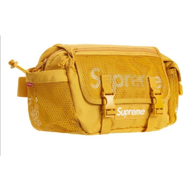 yellow supreme fanny pack