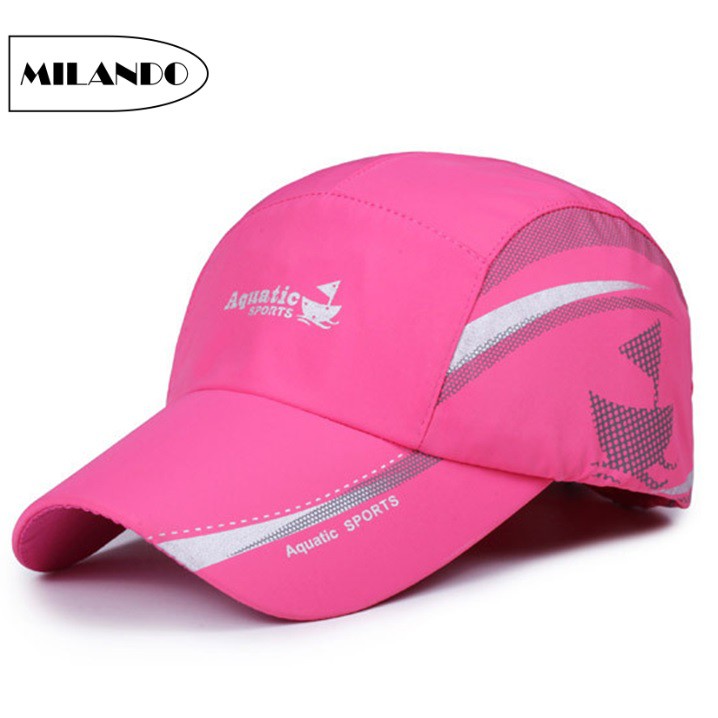 MILANDO Adult Sport Cap Fashion Waterproof Hat Running Cap Topi (Type 2)
