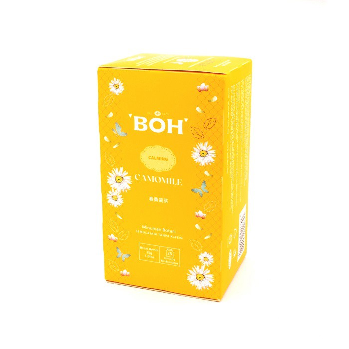 BOH Camomile Teabag (25's) Shopee Malaysia