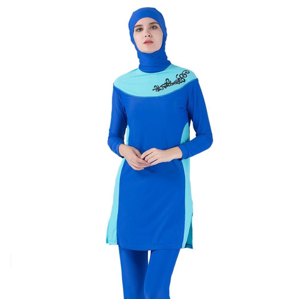3 Color Women Swimming  Suit Baju  Renang Muslimah  Swimwear 