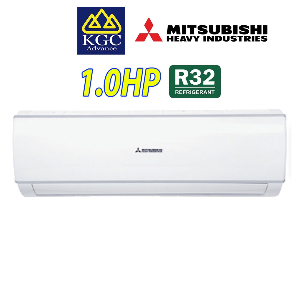 Mitsubishi R32 Non Inverter Air Conditioner (1.0HP) SRK09CXP