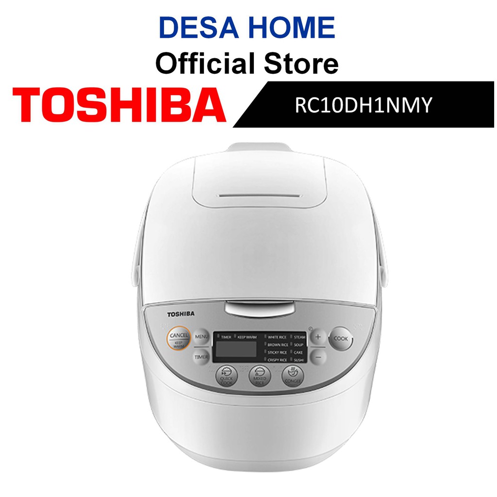 TOSHIBA RC10DH1NMY 1.0L Digital Rice Cooker RC10DH1NMY Shopee Malaysia