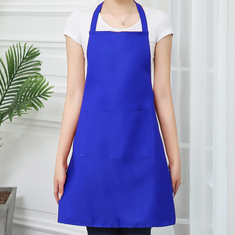 Waterproof Grease Resistance Bib Adjustable Apron Kitchen Accessories Lapis Lindung Masak Dapur 围裙