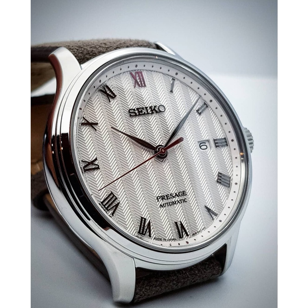Seiko SRPG25J1 Presage Zen Garden Automatic Sapphire Crystal Glass  Synthetic Leather Strap Men's Watch SARY205 | Shopee Malaysia