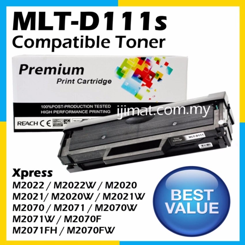 Compatible Toner Samsung 111 111S MLT-D111S MLTD111S D111S MLT111 ...