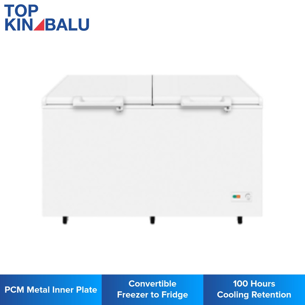 [SABAH ONLY] HAIER 429L BD-458HP 6-IN-1 CONVERTIBLE CHEST FREEZER