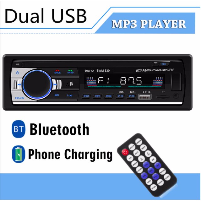 Sarcch Multimedia Car Stereo Single Din Lcd Bluetooth Shopee