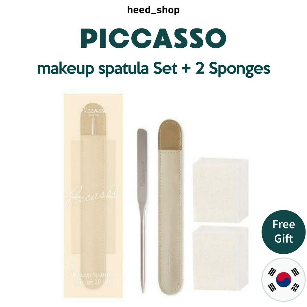 [PICCASSO] Makeup Spatula + Sponge / Free Gift