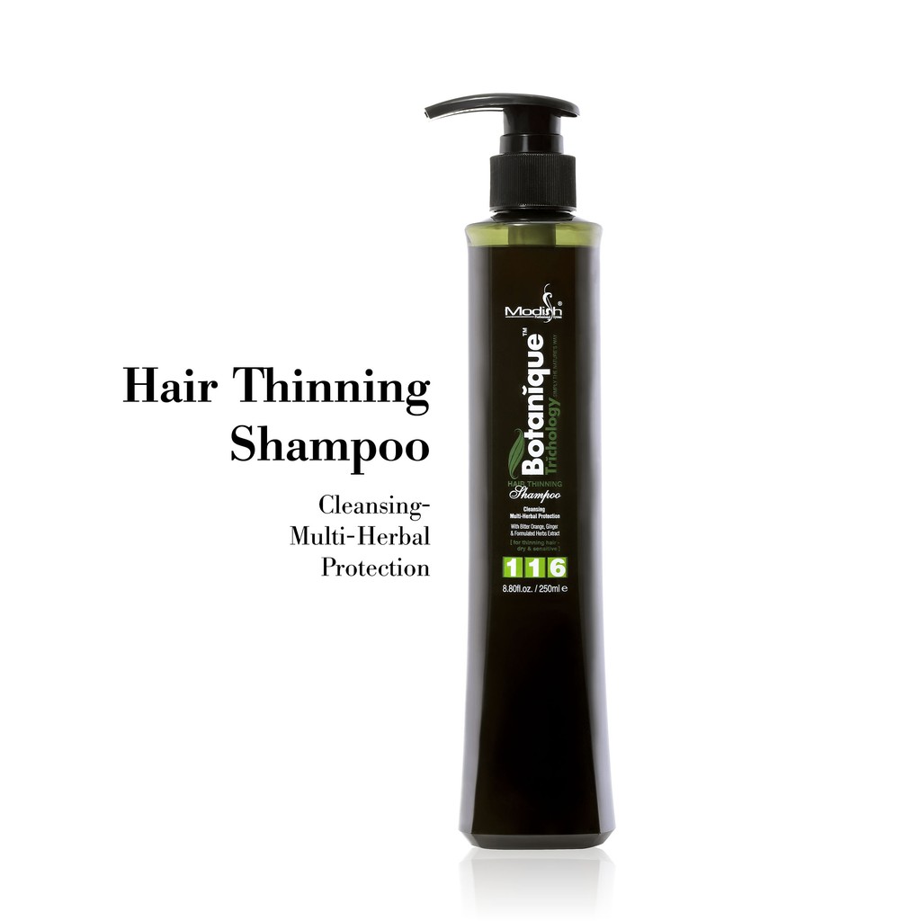 Hair Thinning Shampoo 116 By Botanique Trichology Shopee Malaysia