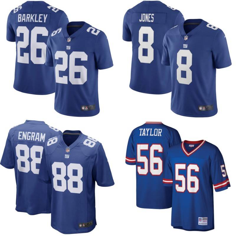 Dick's Sporting Goods Nike Boys' New York Giants Saquon Barkley #26 White  Game Jersey