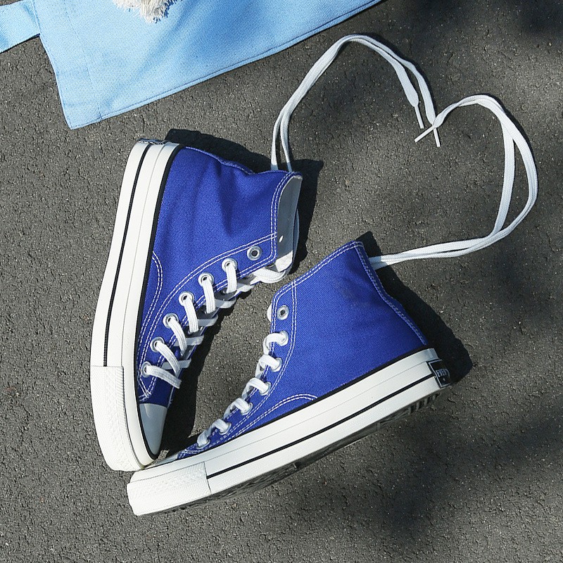 royal blue canvas shoes