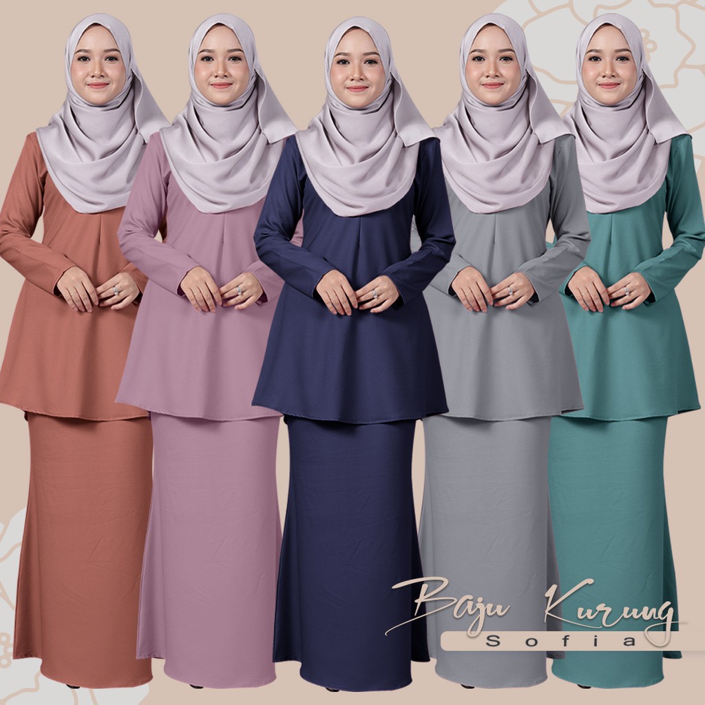 kebarung BAJU  KURUNG  SOFIA BAJU  TRENDING WUDHU FRIENDLY 