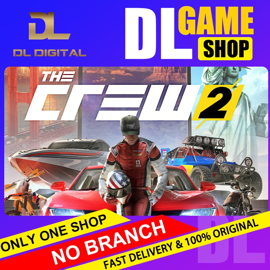 The Crew 2 Pc Steam Ubisoft Uplay Original Game Shopee Malaysia