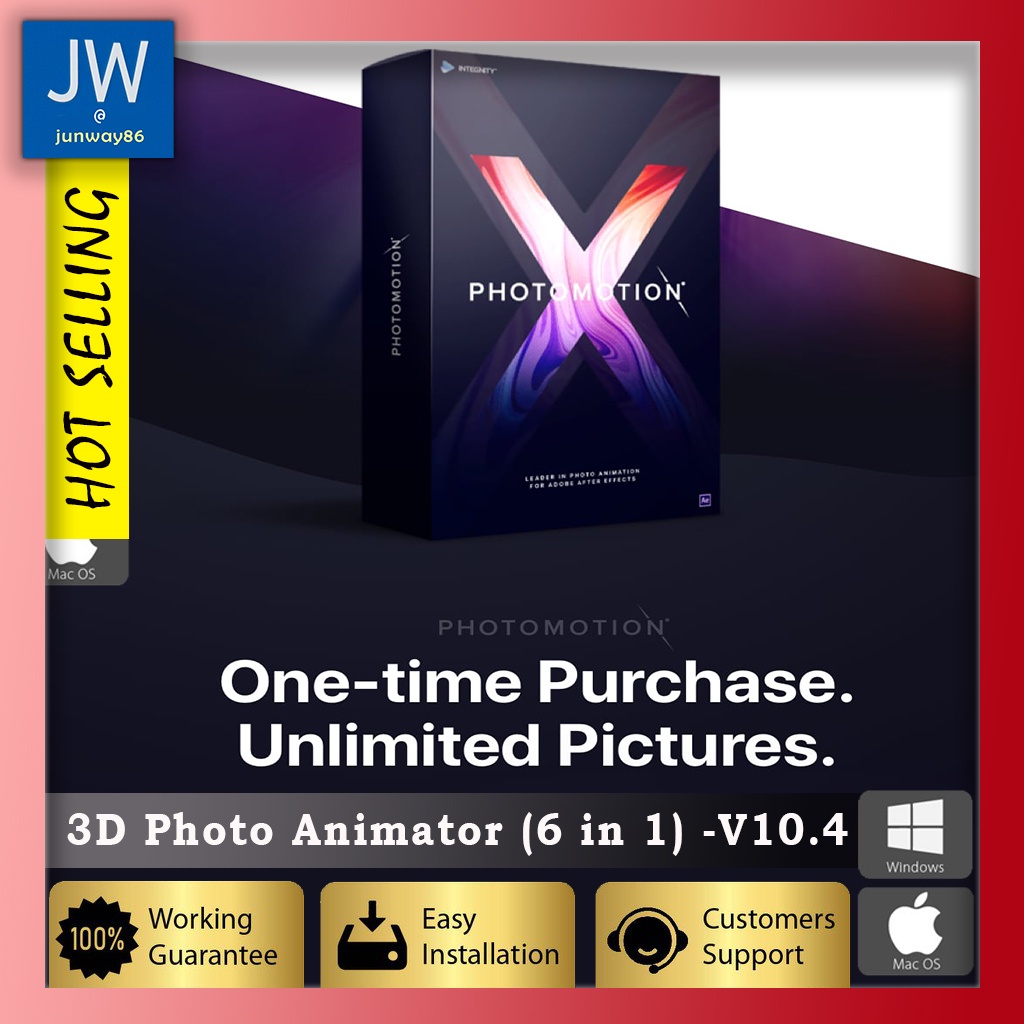 3D Photo Animator (6 in 1)  September 2021 Update - After Effect CC |  Shopee Malaysia