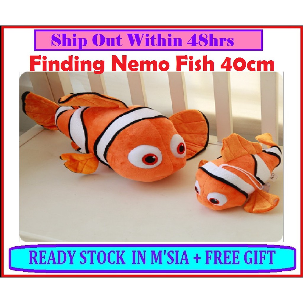 nemo fish soft toy