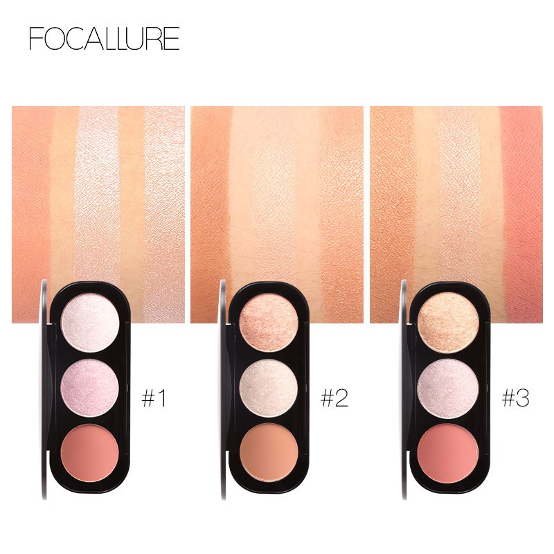 focallure blush and highlighter