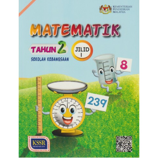 Buy Buku Teks Matematik Tahun 2 Jilid 1  SeeTracker Malaysia