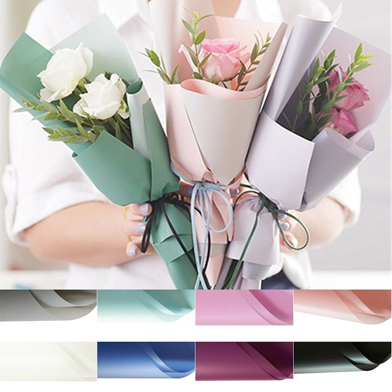 flower bouquet wrapping paper