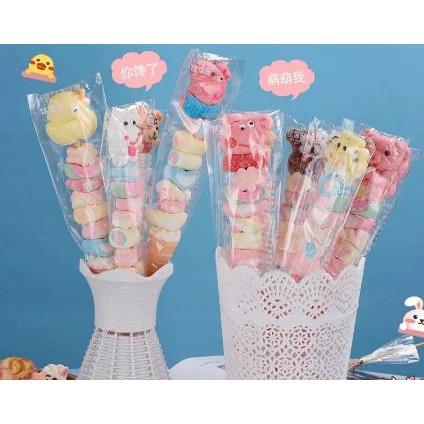 Cartoon Marshmallow String Package Mix and match Satay Marshmallow