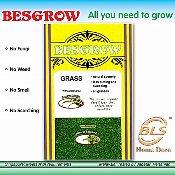 Besgrow Grass Organic Fertilizer Baja Rumput Shopee Malaysia