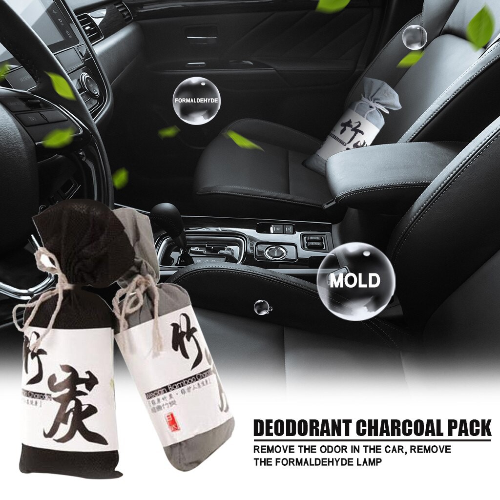 100g Bamboo Charcoal Bag Active Carbon Deodorizer Air Freshener Diffuser Purifier Deodorant Car Home