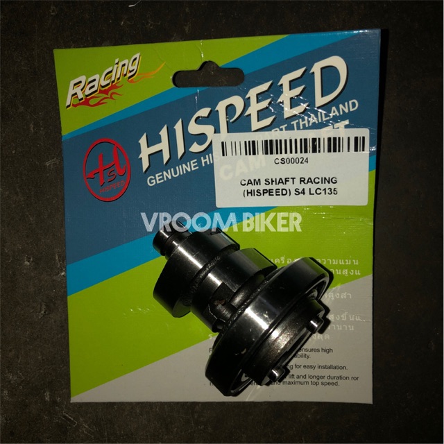 HiSpeed Hi Speed Cam Shaft S4 Racing LC135 Y15ZR