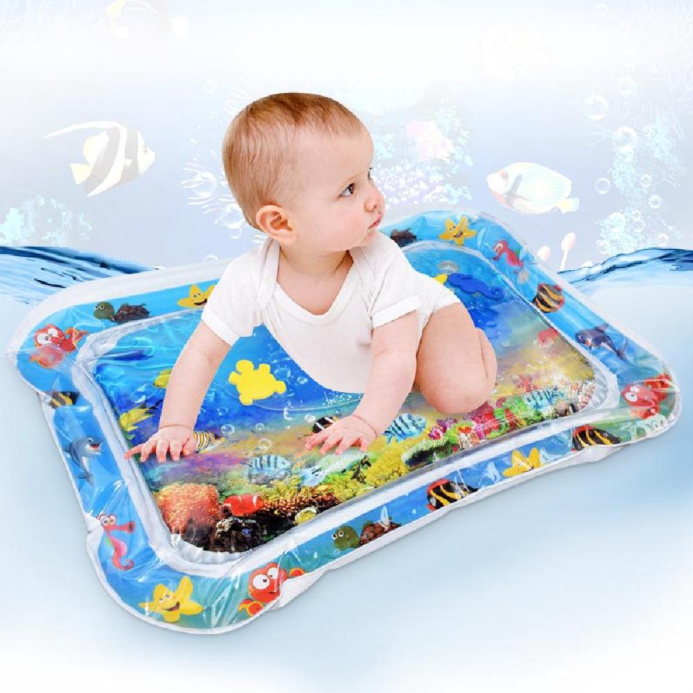 Summer Inflatable Baby Water Play Mat Baby Crawls Cushion Pad For