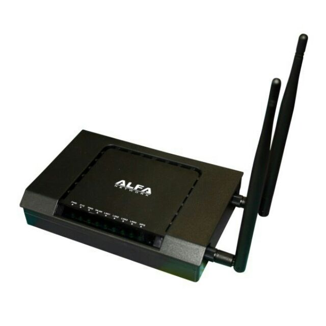 PowerMax 2 300Mbps WiFi Wireless N High Power 2T2R AP/Router Alfa AIP-W525H v2 