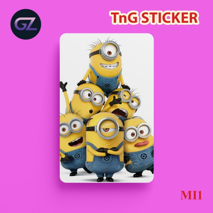Mini Yellow (Series 1) Touch N Go Sticker (Waterproof, High Quality