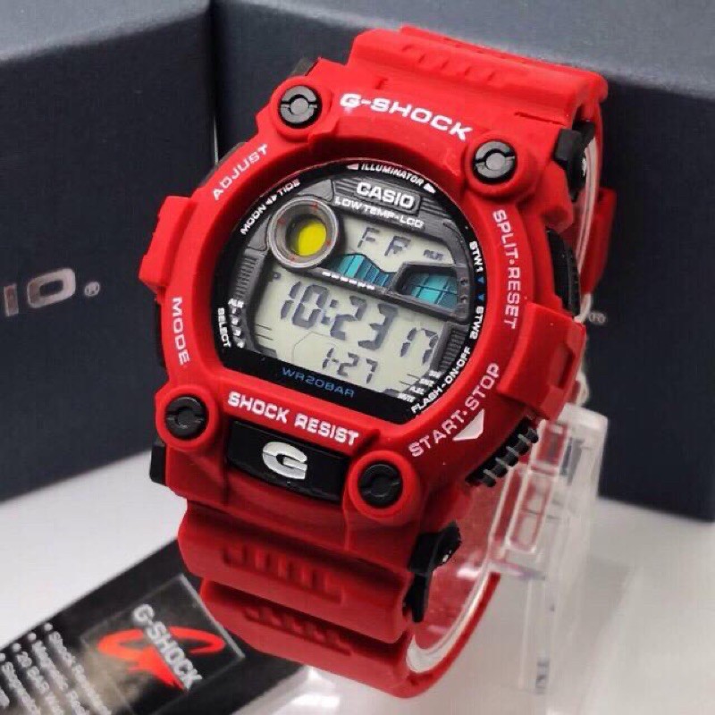 g shock mat moto putih