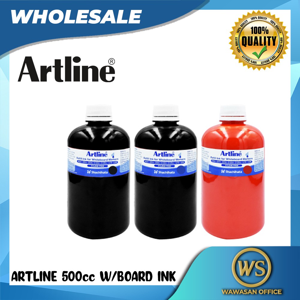Artline 500cc Whiteboard Marker Ink / Whiteboard Marker Pen Refill